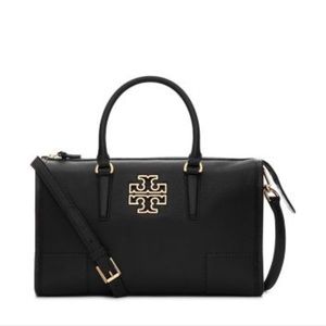 Tory Burch Britten Satchel in Black